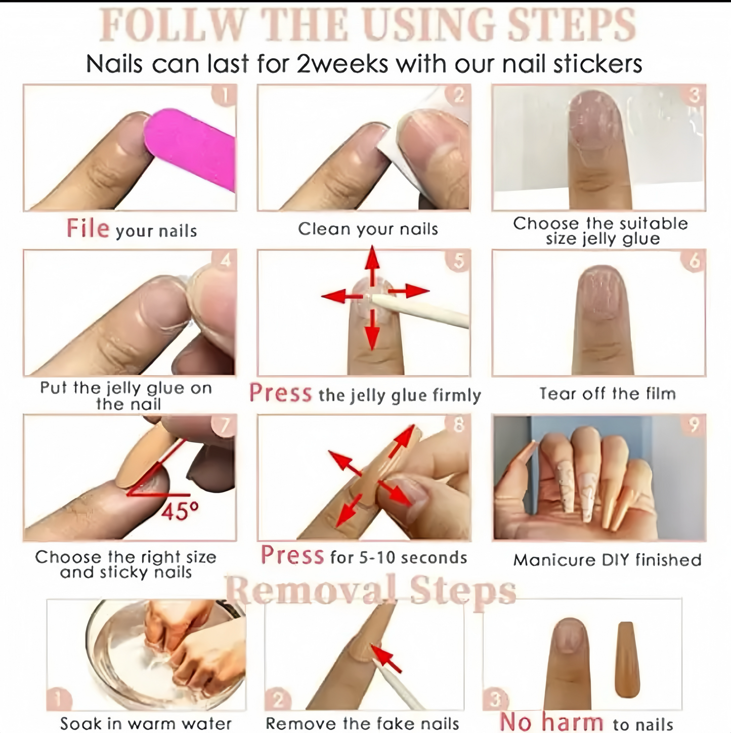 Daily Press-On Nail Collection