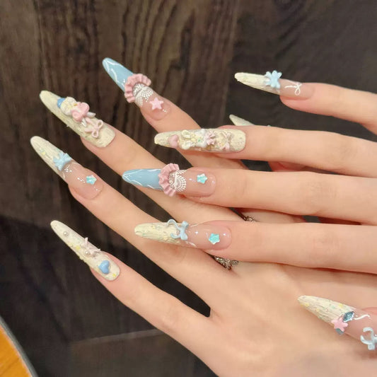 Cartoon Press-On Nail Collection