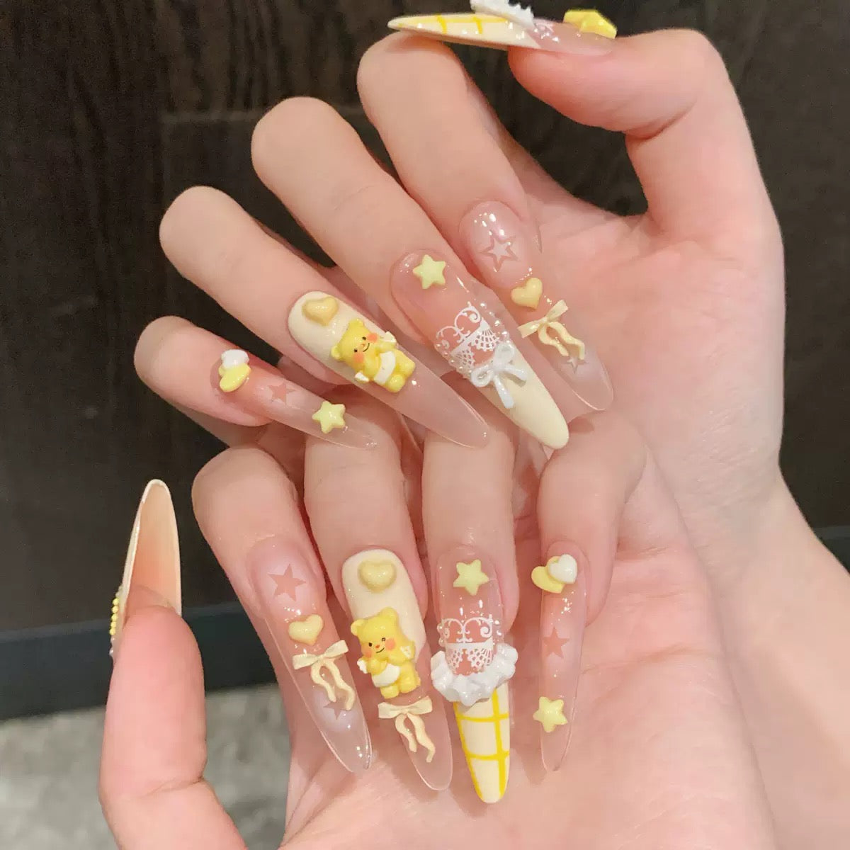 Cartoon Press-On Nail Collection