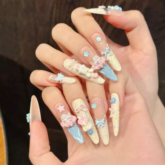 Cartoon Press-On Nail Collection