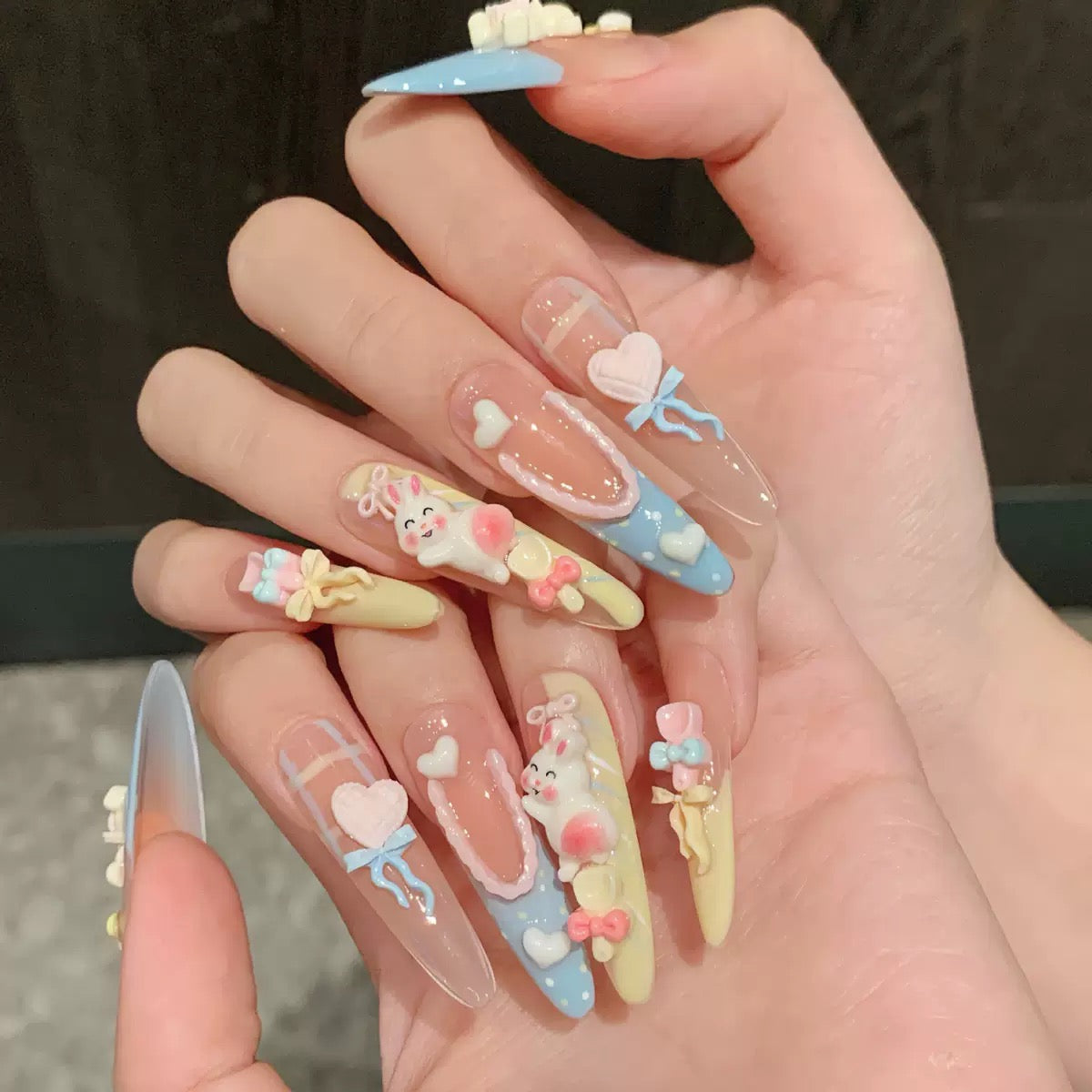 Cartoon Press-On Nail Collection