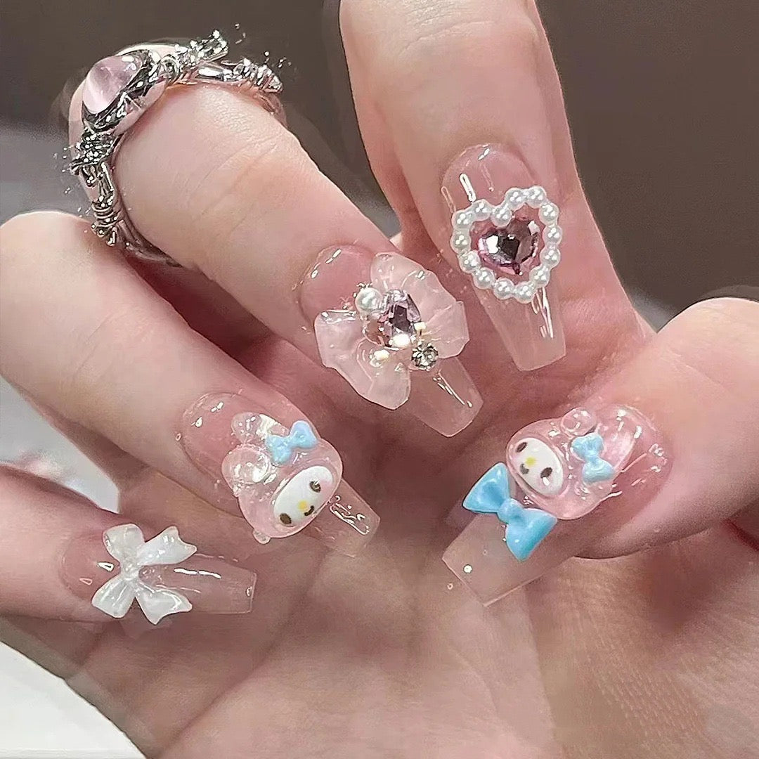 Cartoon Press-On Nail Collection